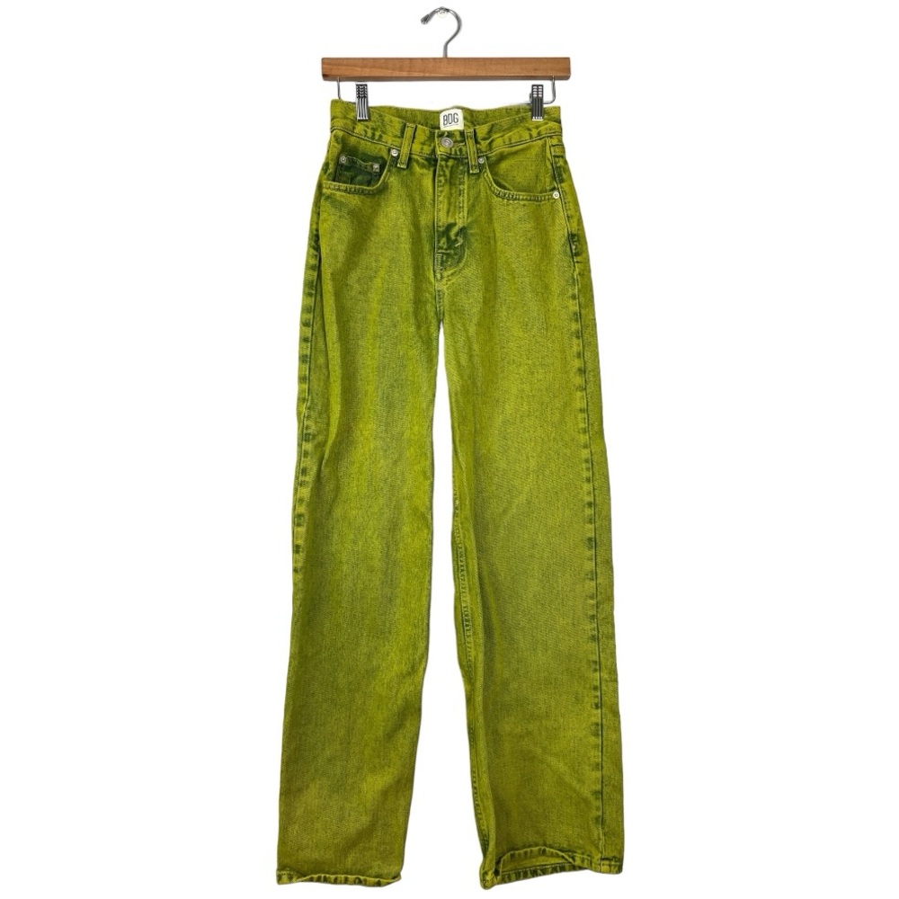 BDG Urban Outfitters High Rise Baggies in Green Size 25